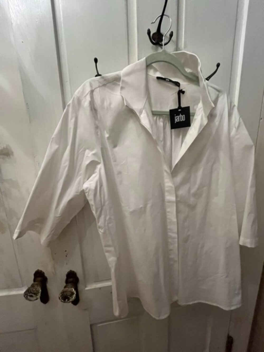Jarbo White Camp Shirt